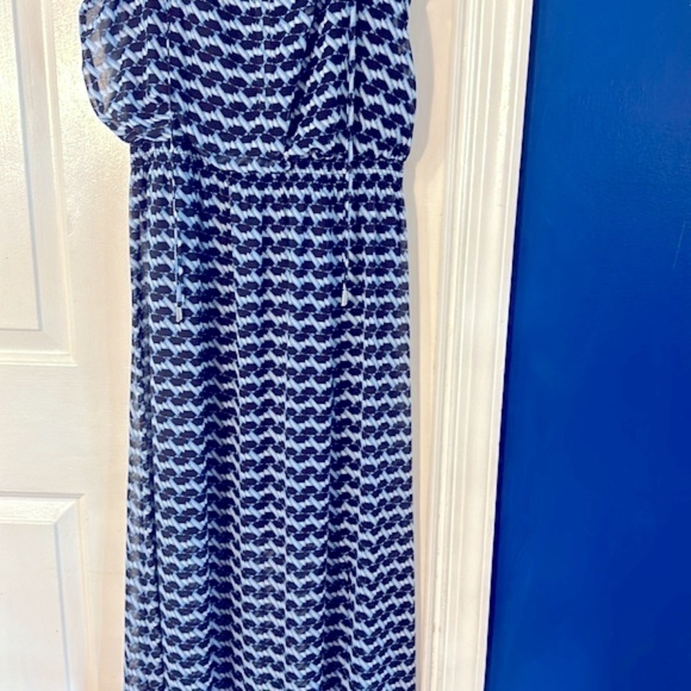 Women’s London Times Short Sleeve Sheer Round Neck Maxi Dress Size 6 - Picture 2 of 10